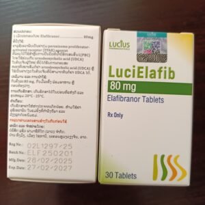 LuciElafib Elafibranor 80 mg Tablet