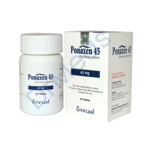 Ponaxen Ponatinib Hydrochloride 45 mg Tablet